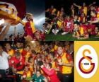 Galatasaray, campeón Super Lig 2011-2012, liga de fútbol de Turquía