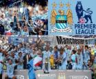 Manchester City, campeón Premier League 2011-2012, liga de fútbol de Inglaterra