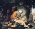 Escena de la Parábola del Buen Samaritano