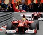 Fernando Alonso - Ferrari - GP de Mónaco 2012 (3er Clasificado)