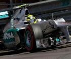 Nico Rosberg - Mercedes GP - GP de Mónaco 2012 (2º Clasificado)