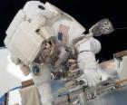 Astronauta en el espacio