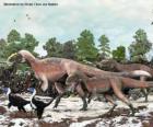 Yutyrannus con cerca de 9 metros de longitud es el mayor dinosaurio con plumas conocido