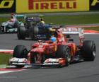 Fernando Alonso - Ferrari - Gran Premio de Inglaterra 2012, 2º Clasificado