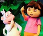 Dos grandes amigos, Dora y Botas