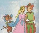 Gracias al ingenio del Gato con Botas el hijo menor del molinero se convierte en el Marqués de Carabás y se casa con la bella princesa