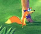 El zorro Swiper intenta siempre robarle algo a Dora