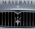 Logo de Maserati, marca italiana de coches deportivos