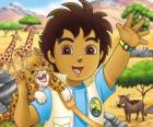 Diego y Bebé Jaguar ayudan a los animales en peligro en la série Go, Diego, Go!