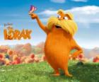 El Lorax, el gigante peludo es el guardián del bosque que habla con los árboles