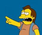 Nelson Muntz, ocasionalmente amigo de Bart y ex novio de Lisa.
