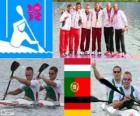 Piragüismo K2 1000m LDN 12