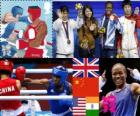Boxeo mosca femenino LDN 12