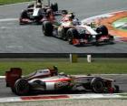 El piloto de F1 Narain Karthikeyan, HRT 2012