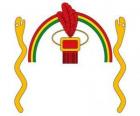 Escudo del Imperio Incaico o Tahuantinsuyo, Tawantin Suyu  en quechua