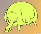 Trompi o Tronquitos, la elefante en miniatura que es amiga Finn y de Jake