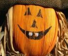 Espantapájaros de Halloween