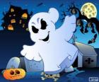 Dibujo de fantasma para los más pequeños