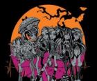 Las Monster High en la noche de Halloween