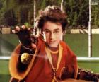 Harry Potter lanzando una bola