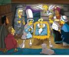 Los Simpson en el pesebre