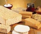 Varios tipos de turrón tradicionales