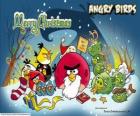 Angry Birds te desean unas felices fiestas navideñas
