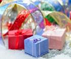 Los obsequios de Navidad muy bien presentados