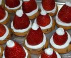 Deliciosos gorros de Papa Noel