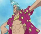 Franky Cutty Flam, un cyborg con fuerza sobrehumana