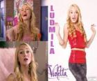 Ludmila principal enemiga de Violetta, es la chica cool y glamorosa del Studio 21