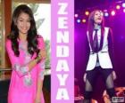 Zendaya, una cantante y compositora estadounidense