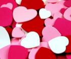 Corazones para celebrar el día de los enamorados