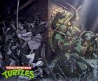 Tortugas Ninja en acción