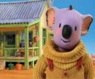 Buster es uno de los hermanos koala que viven divertidas aventuras en el desierto australiano, Los Hermanos Koala