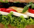Sándwich vegetal