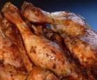 Muslos de pollo