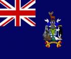 Bandera de las Islas Georgias del Sur y Sandwich del Sur