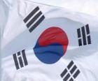 Bandera de Corea del Sur