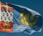 Bandera de San Pedro y Miquelón
