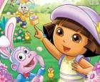 Dora la exploradora en pascua