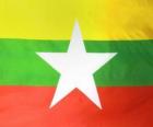 Bandera de Birmania