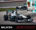 Lewis Hamilton - Mercedes - Gran Premio de Malasia 2013, 3er Clasificado