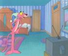 La Pantera Rosa en casa