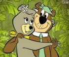 Yogui y Cindy, dos osos enamorados en el parque Jellystone