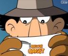 El Inspector Gadget lee una misión  