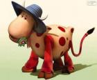 La vaca Ermintrude, uno de los personajes de El Tiovivo Mágico