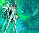 Dragon Shiryu, uno de los cinco héroes de Saint Seiya. El caballero de bronze de la constelación de Dragón