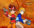 Max y Rex, dos de los protagonistas de Dinosaur King, Dino Rey
