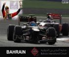 Romain Grosjean - Lotus - Gran Premio Bahréin 2013, 3er Clasificado